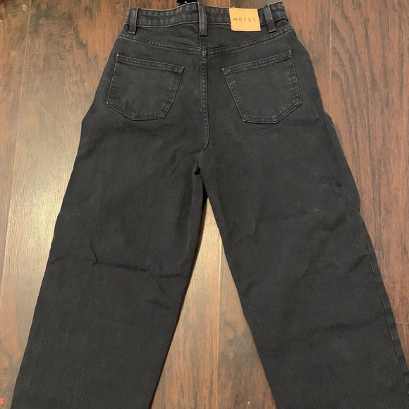 Motel Rocks Jeans Motel Rocks Parallel Jean In Black Wash Poshmark